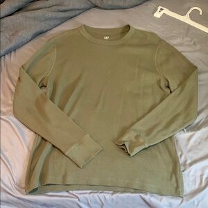 GAP Olive Green Long Sleeve Shirt